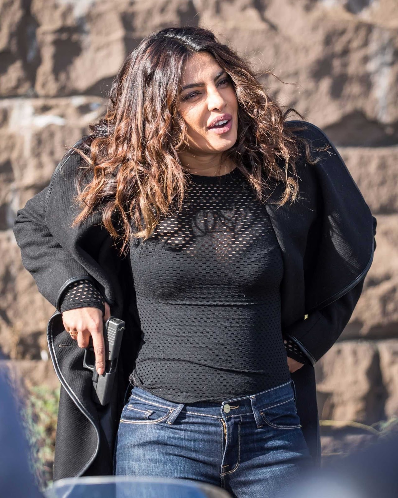 Priyanka Chopra on the Set of Quantico Season 3 - KK2B | Hot Celebrity