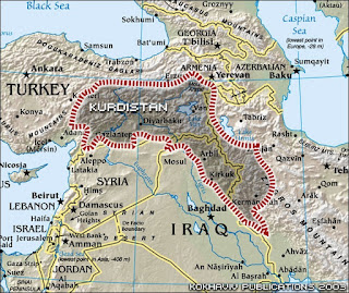 kurdistan map 1