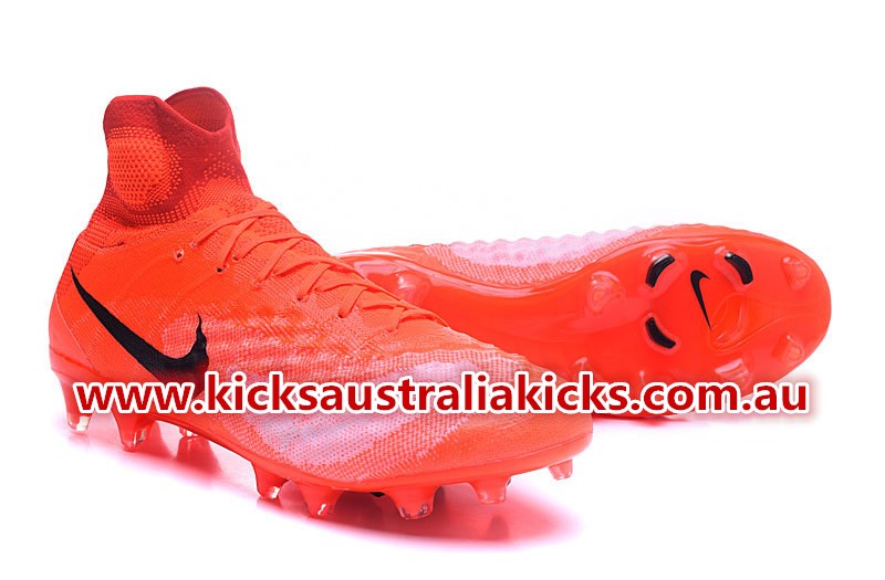 Nike Magista Obra SG R PRO Men's SZ orange yellow Volt 641325