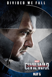 Captain America: Civil War Jeremy Renner Poster