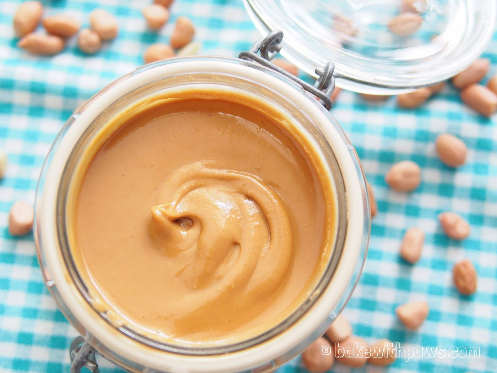 Homemade Peanut Butter BAKE WITH PAWS