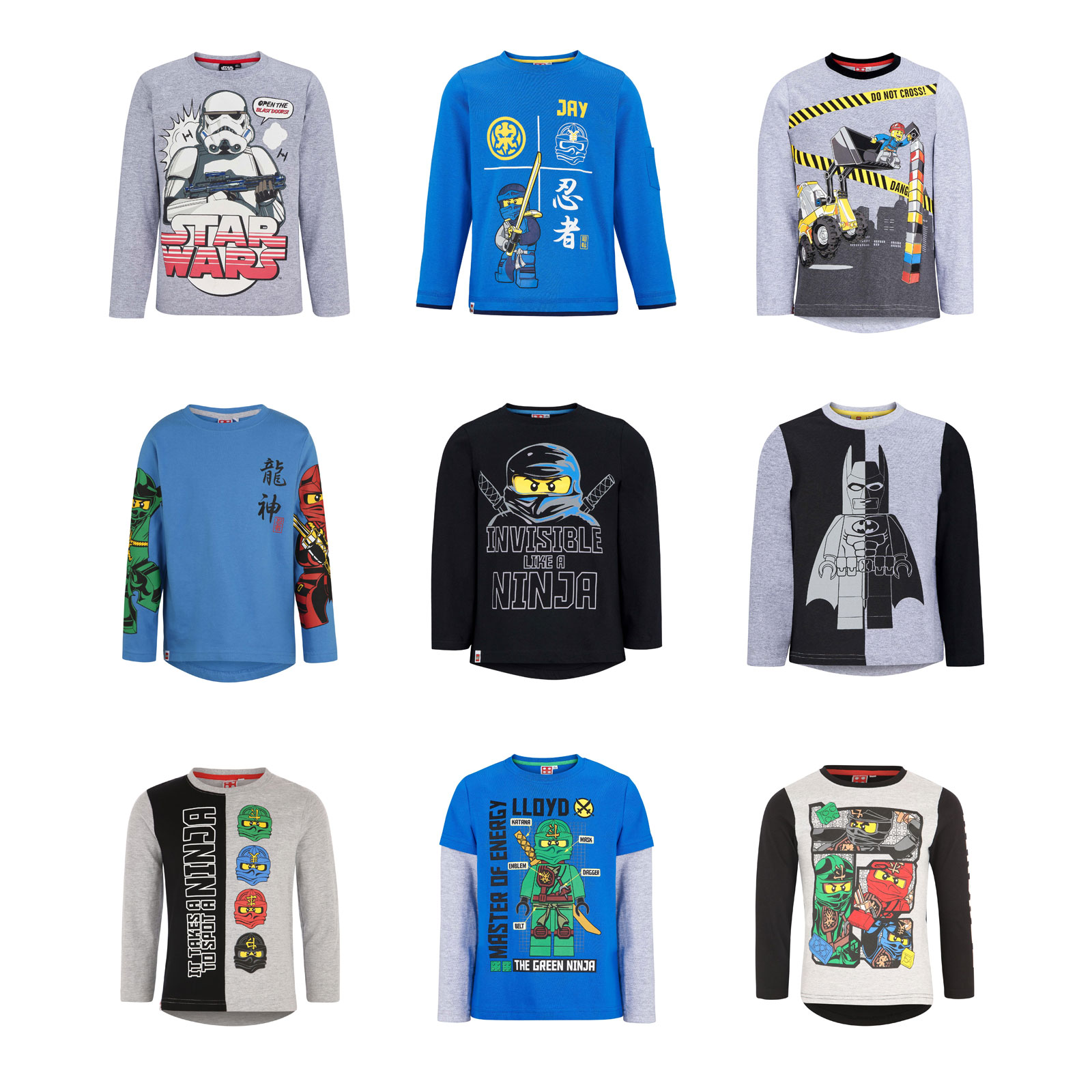 LEGO Ninjago Boys Long Sleeve T-Shirt
