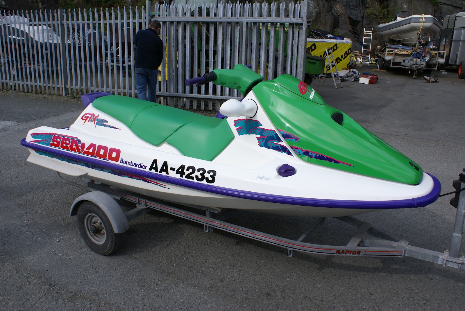 Robert Owen Marine A blast from the past Seadoo GTX 1995