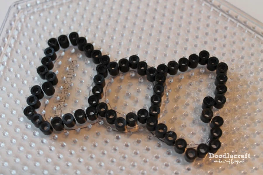 Kawaii Cat 8bit Pixel Perler Beads Art, Can Be Fridge Magnet
