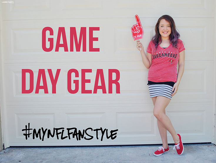There's no shame in my game, I dress to impress for game day and today I'm sharing SEVEN lovely football fanatic looks! #MyNFLFanStyle
