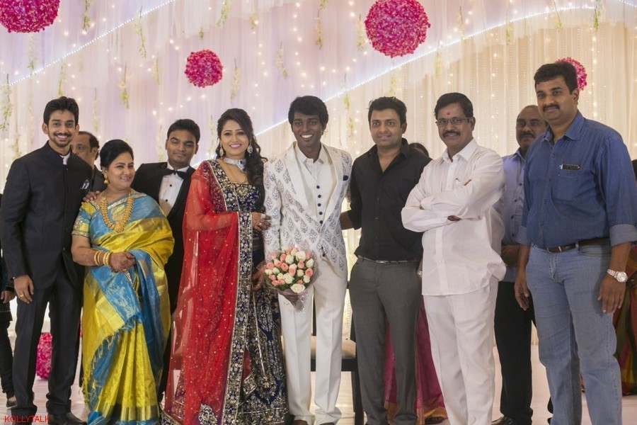 Director Atlee Kumar StarStudded Wedding Reception Indian Celebrity