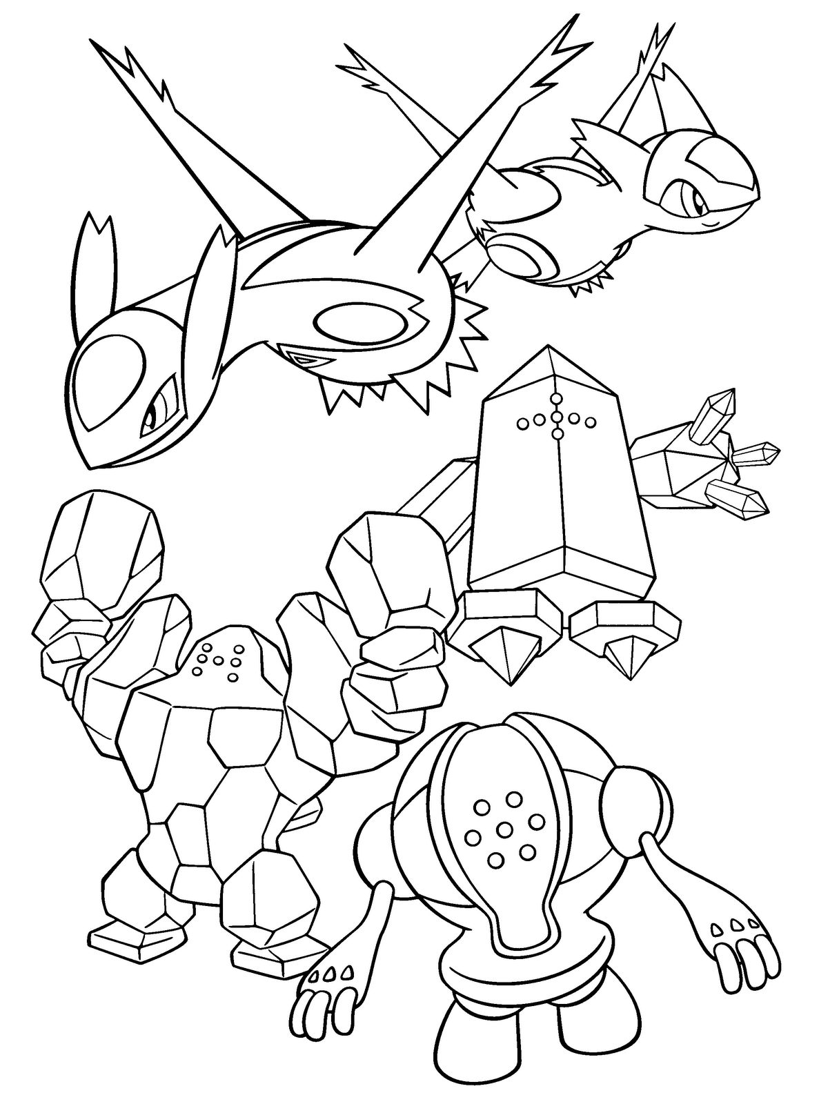 Desenhos para Colorir desenhos para colorir 6 geracao