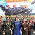 Peringatan HUT TNI Ke-73 di Kodim 0604/Karawang, Kapolres Ikut Hadir Dalam Upaca Tersebut