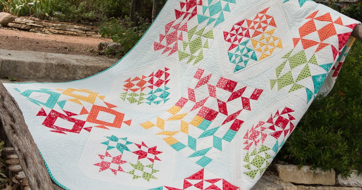 Pieced Brain Clementine Quilt Along