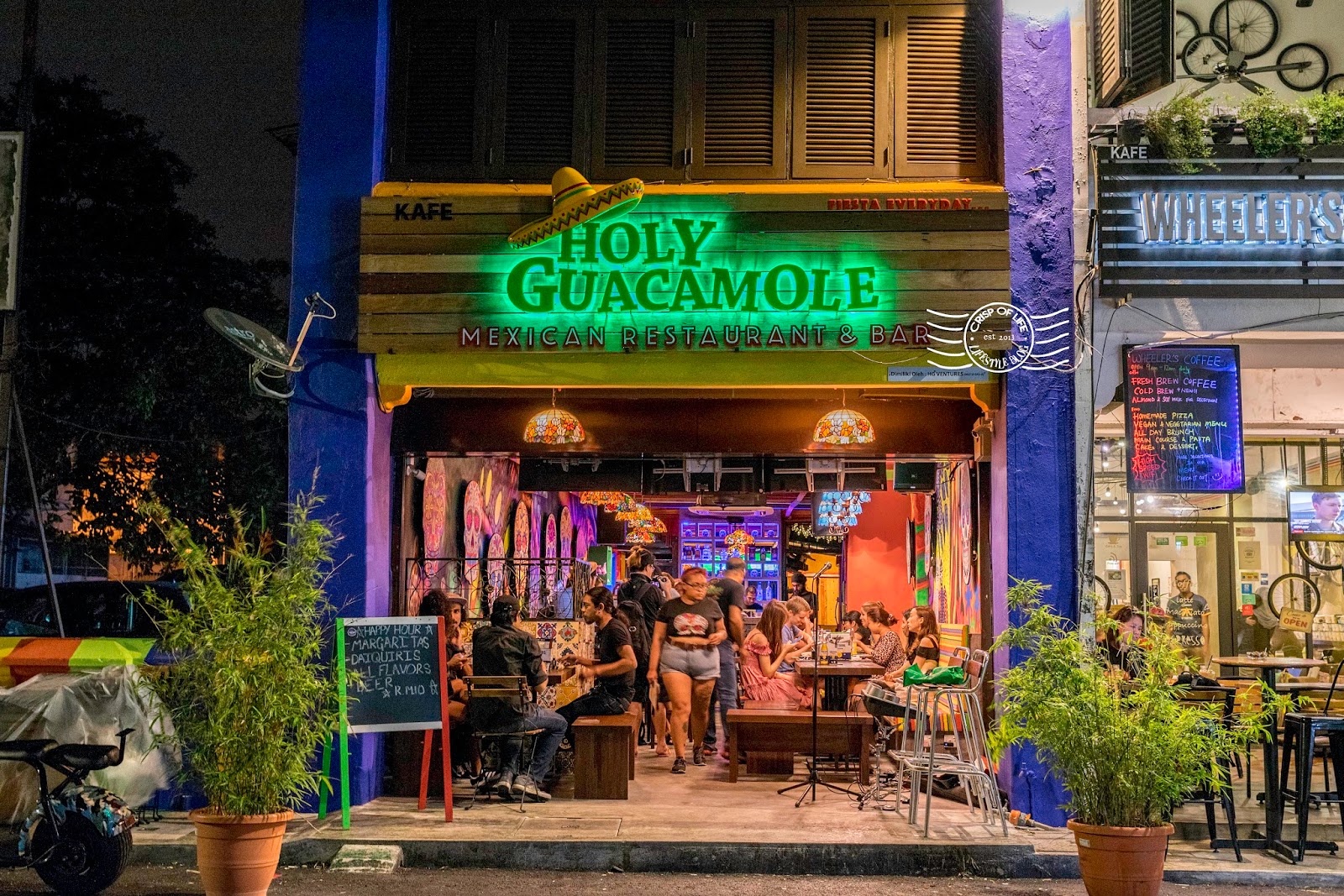 Holy Guacamole Love Lane, Penang Crisp of Life