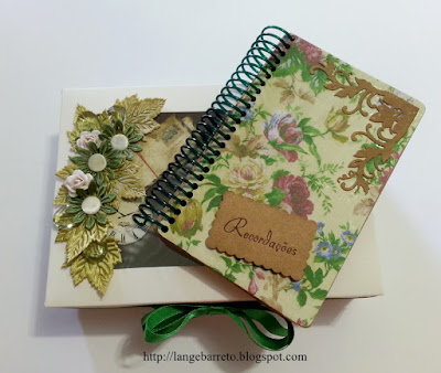 Mini álbuns scrapbook