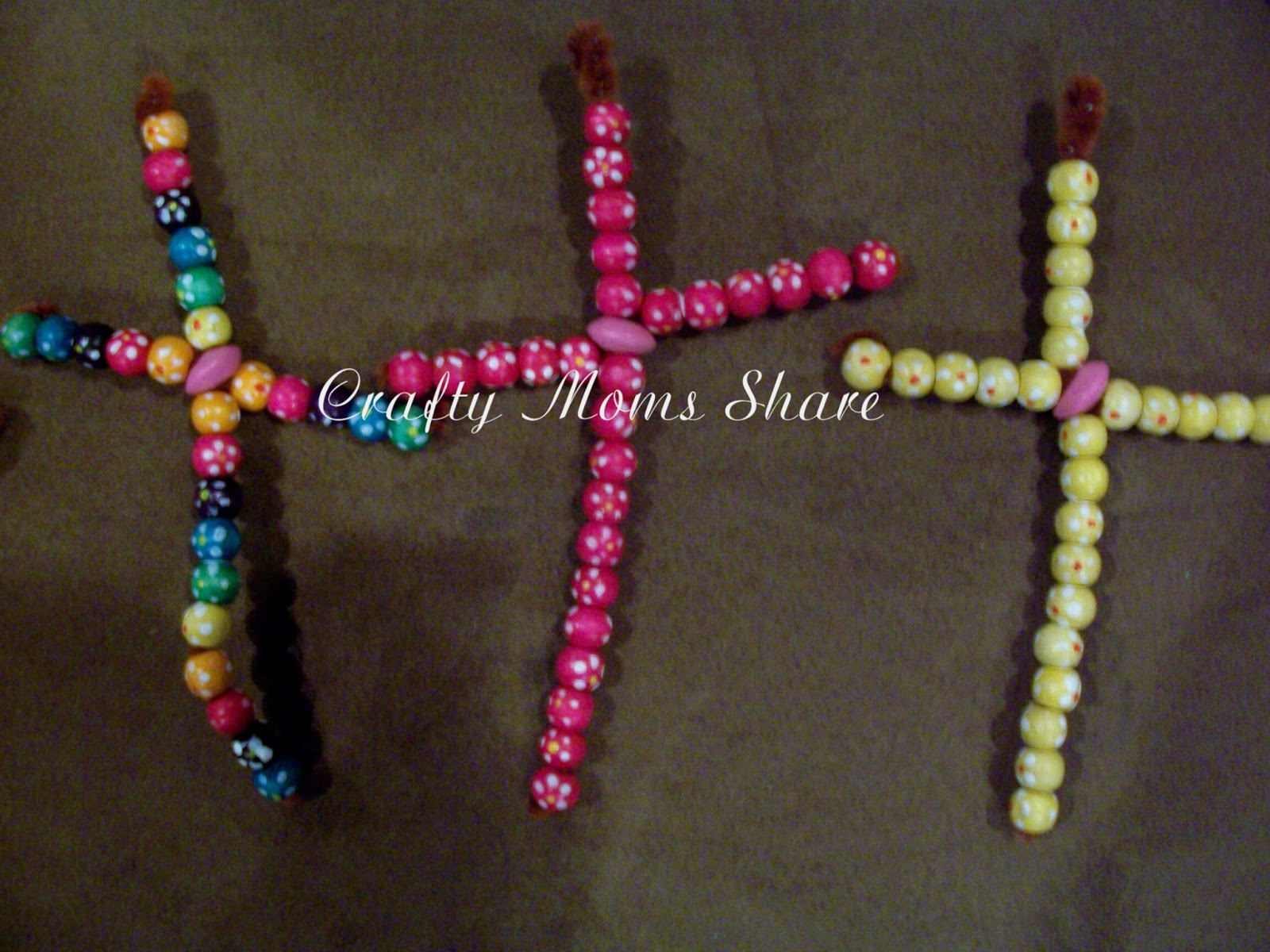 Crafty Moms Share: Beaded Crosses