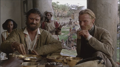 Patrick Bergin and Iain Glen Mountains of the Moon 1990