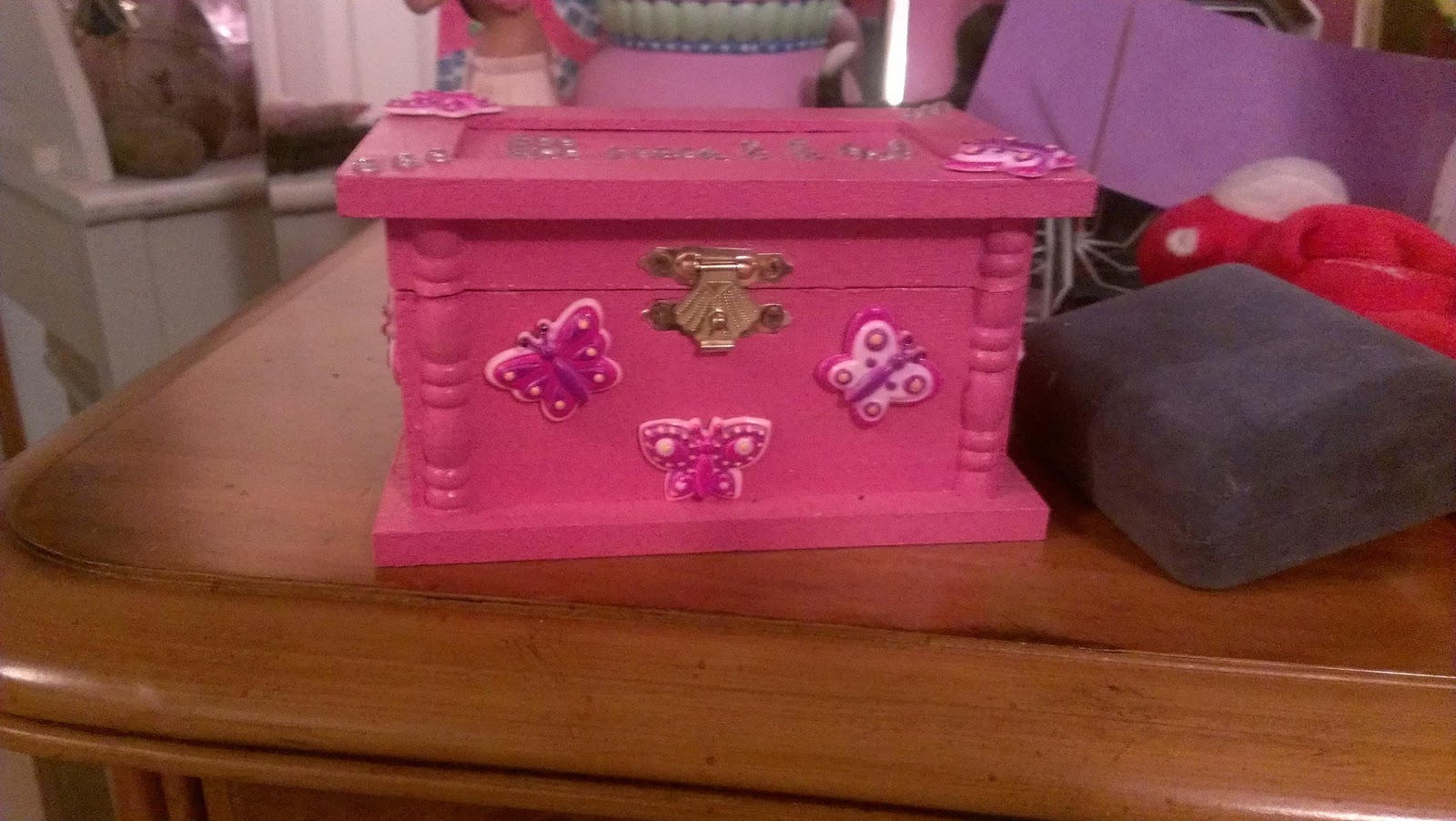 Cat's Crafty Crafting Little Girl Jewelry Boxes