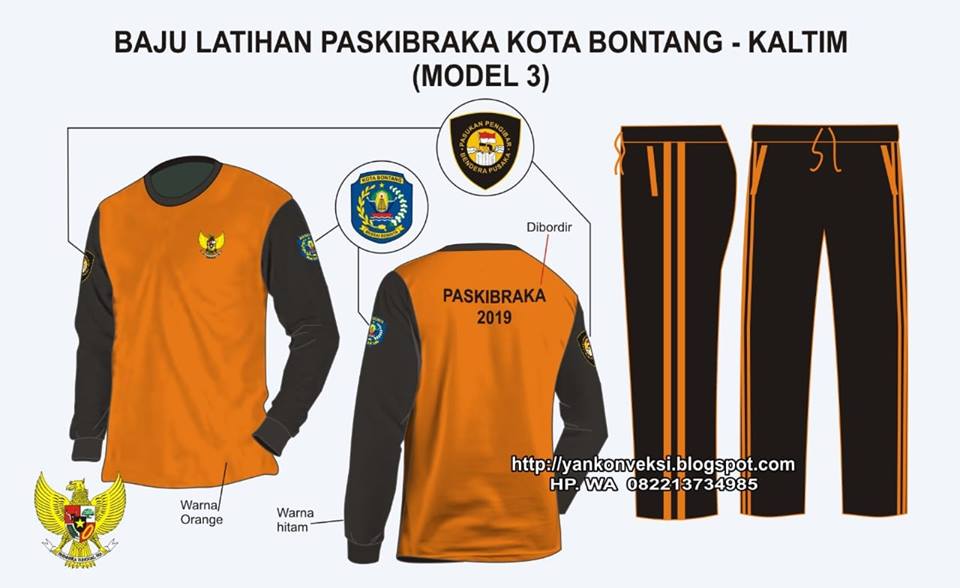 KAOS LATIHAN PASKIBRA