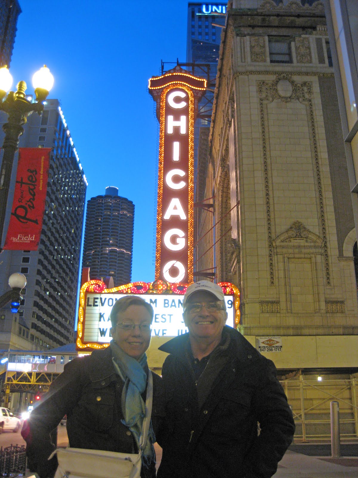 Chicago de noche.