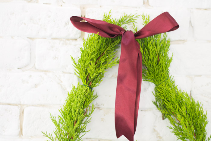 Como hacer una corona de Navidad DIY