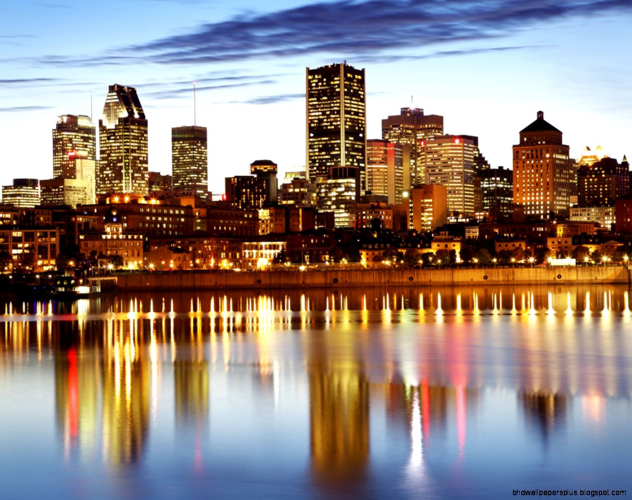 Downtown Montreal Quebec Canada