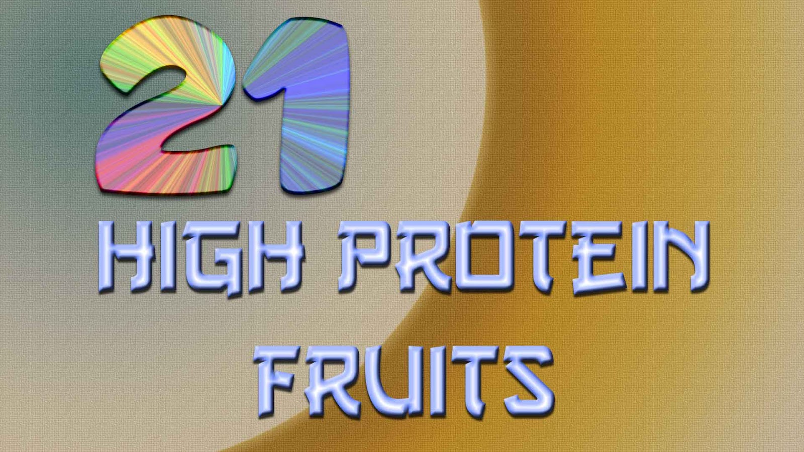 What Fruits High In Protein Fruits Name