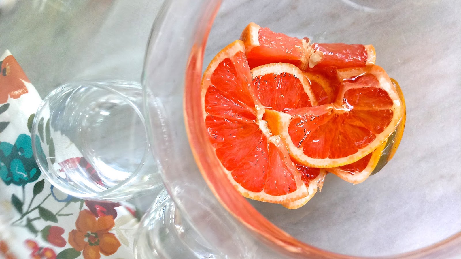 At Home with the Loverbees Grapefruit & Honey White Wine Spritzer