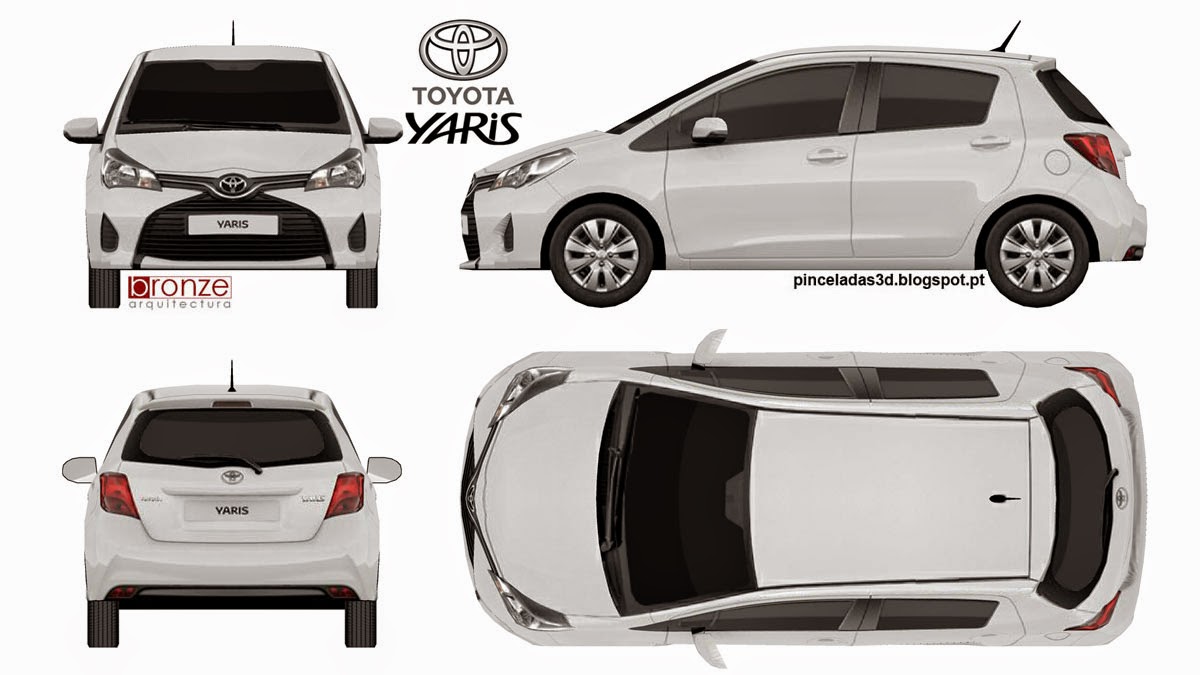 3D Strokes: Stroke 120 - Toyota Yaris