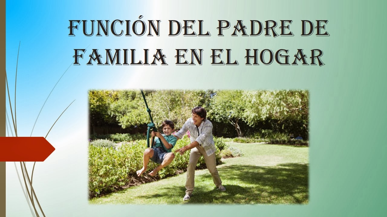 Expresión Oral y Escrita: Función del padre de familia en el hogar