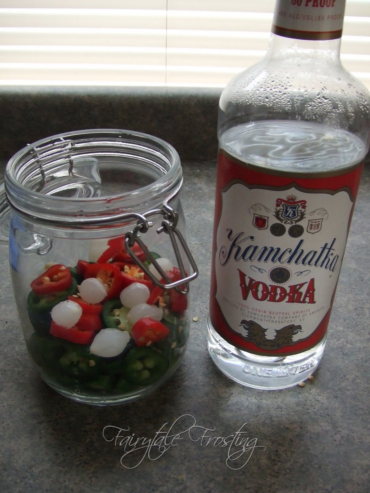 Fairytale Frosting Homemade Pepper Vodka