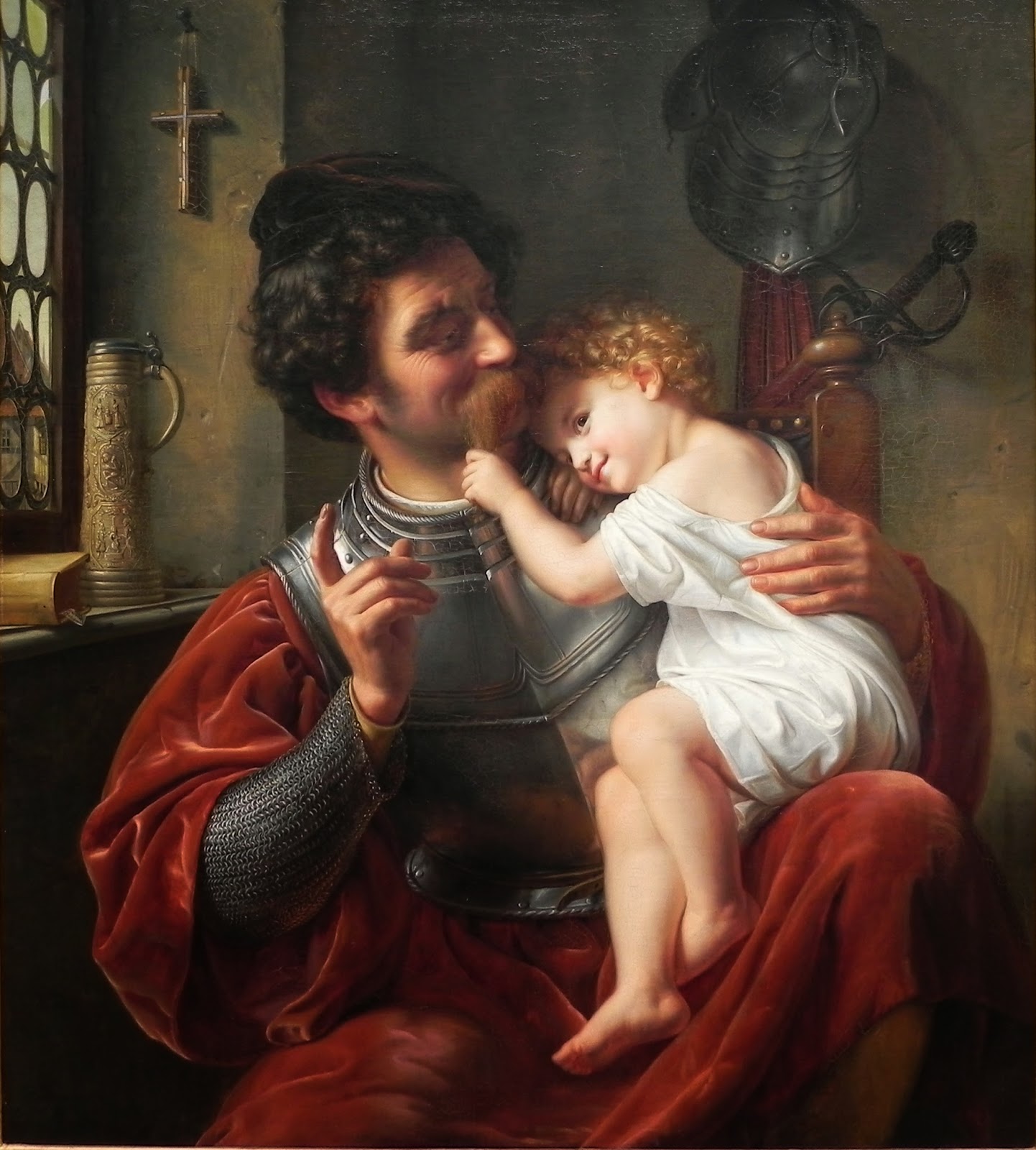 Viático de Vagamundo Family by Ferdinand Theodor Hildebrandt