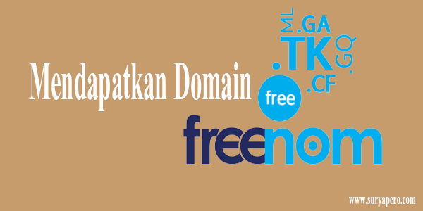 Cara Mendapatkan Domain Gratis Di Freenom (TK,ML,GA,GQ,CF)
