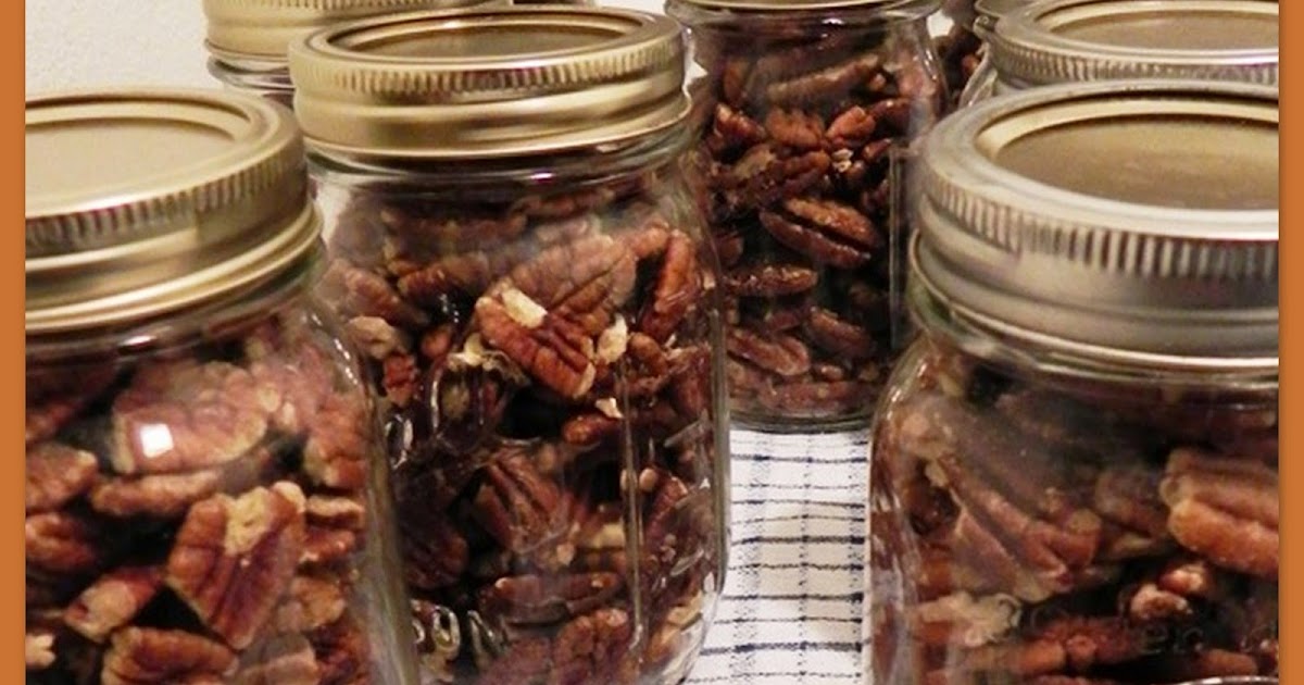 The Iowa Housewife Storing Nuts in Jars