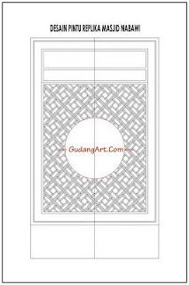 Desain Pintu Masjid Nabawi Rajasthan Board F