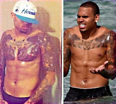 Chris Brown Tattoos 2011 Chris 