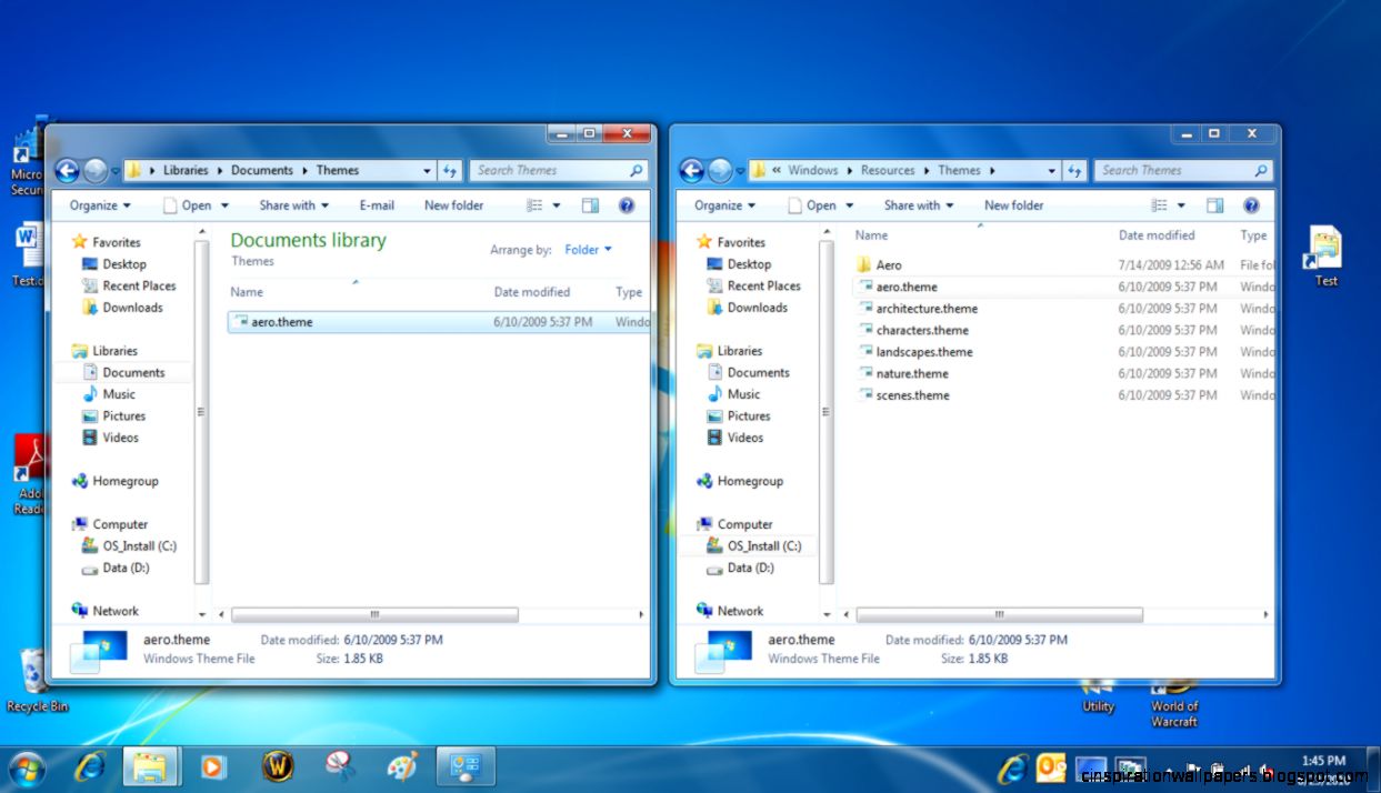 How do I use RSS to create a dynamic Windows 7 desktop wallpaper