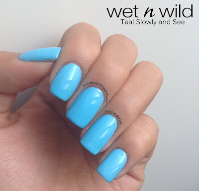Wet n Wild Teal Slowly and See