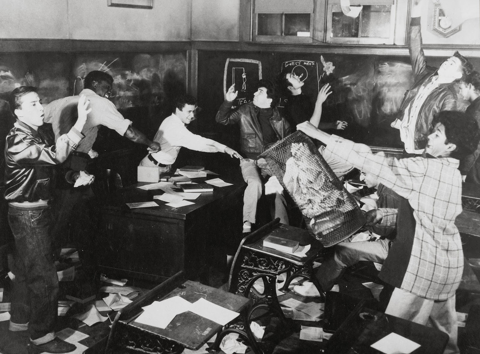 Acorazado Cinéfilo. Francisco Huertas Hernández "Blackboard Jungle