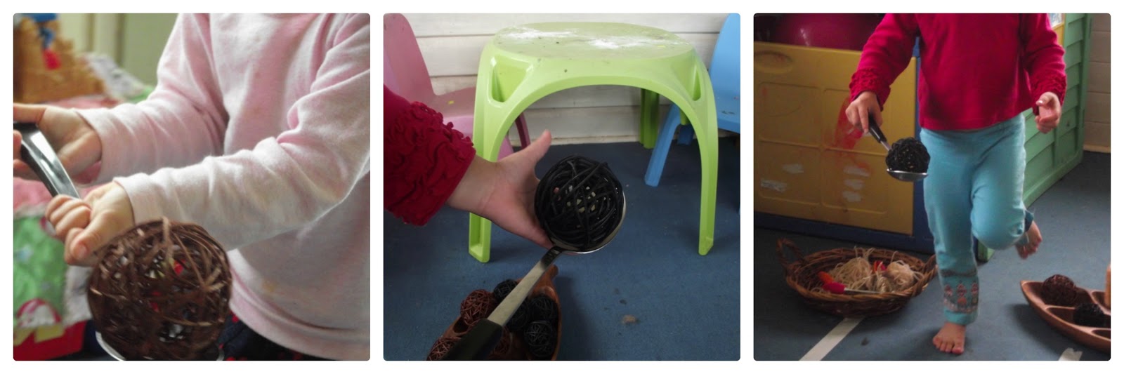 Spaghetti & Meatballs....A Fine Motor Toddler Twist! The Empowered Educator
