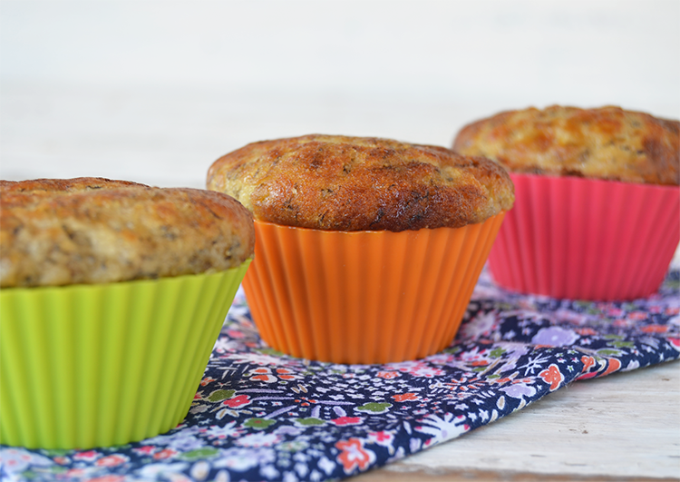 Muffins de banana / Recetas dulces, fáciles y ricas! / Tres Tenedores
