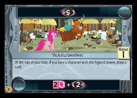 My Little Pony Yickslurbertfest Friends Forever CCG Card