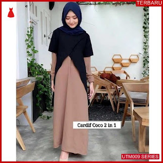 UTM009C73 Baju Cardif Muslim 2in1 Dewasa Maxi UTM009C73 009 | Terbaru BMGShop