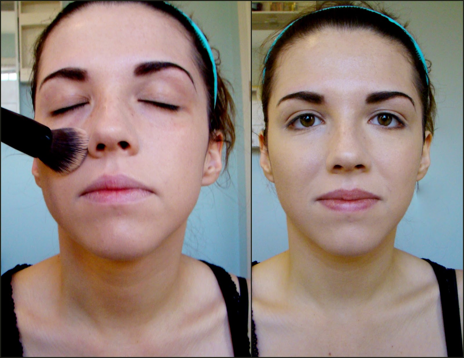 Musette How to apply bronzer and get a sunkissed glow