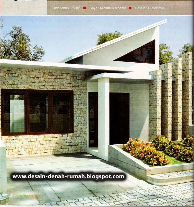 Desain Denah Rumah Kecil Minimalis Dinamis Tipe 36 Wwwdesain