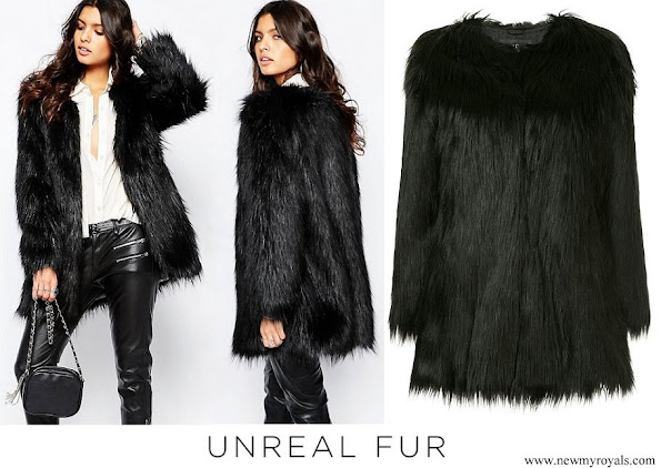 Crown Princess Victoria wore Unreal Fur Wanderlust coat