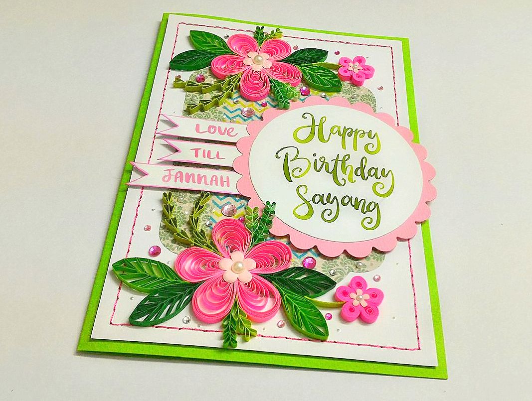 AZLINA ABDUL Quilling leaf tutorial