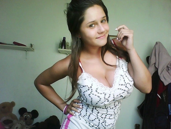 Teen brunette a cups Cute brunette suck swallow