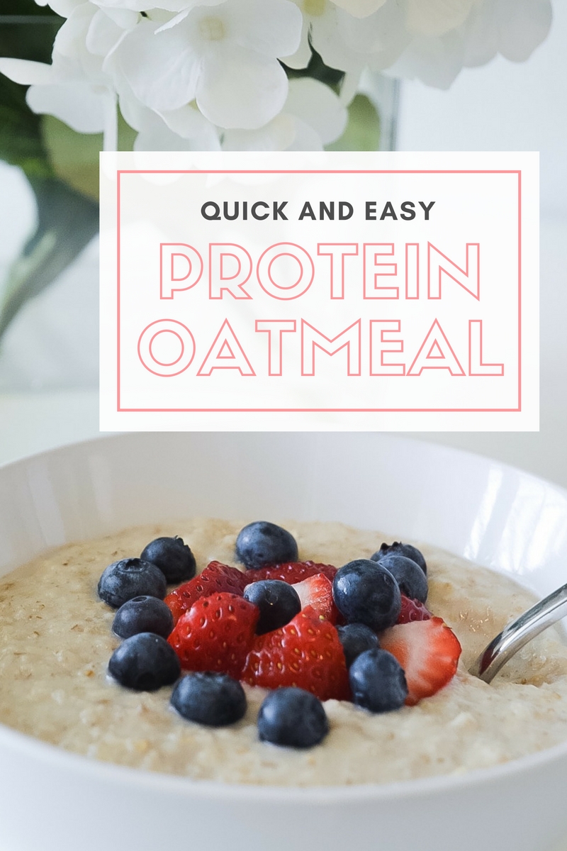 Protein Oatmeal ( SO Easy and SO yummy! ) Mr. and Mrs. Powell