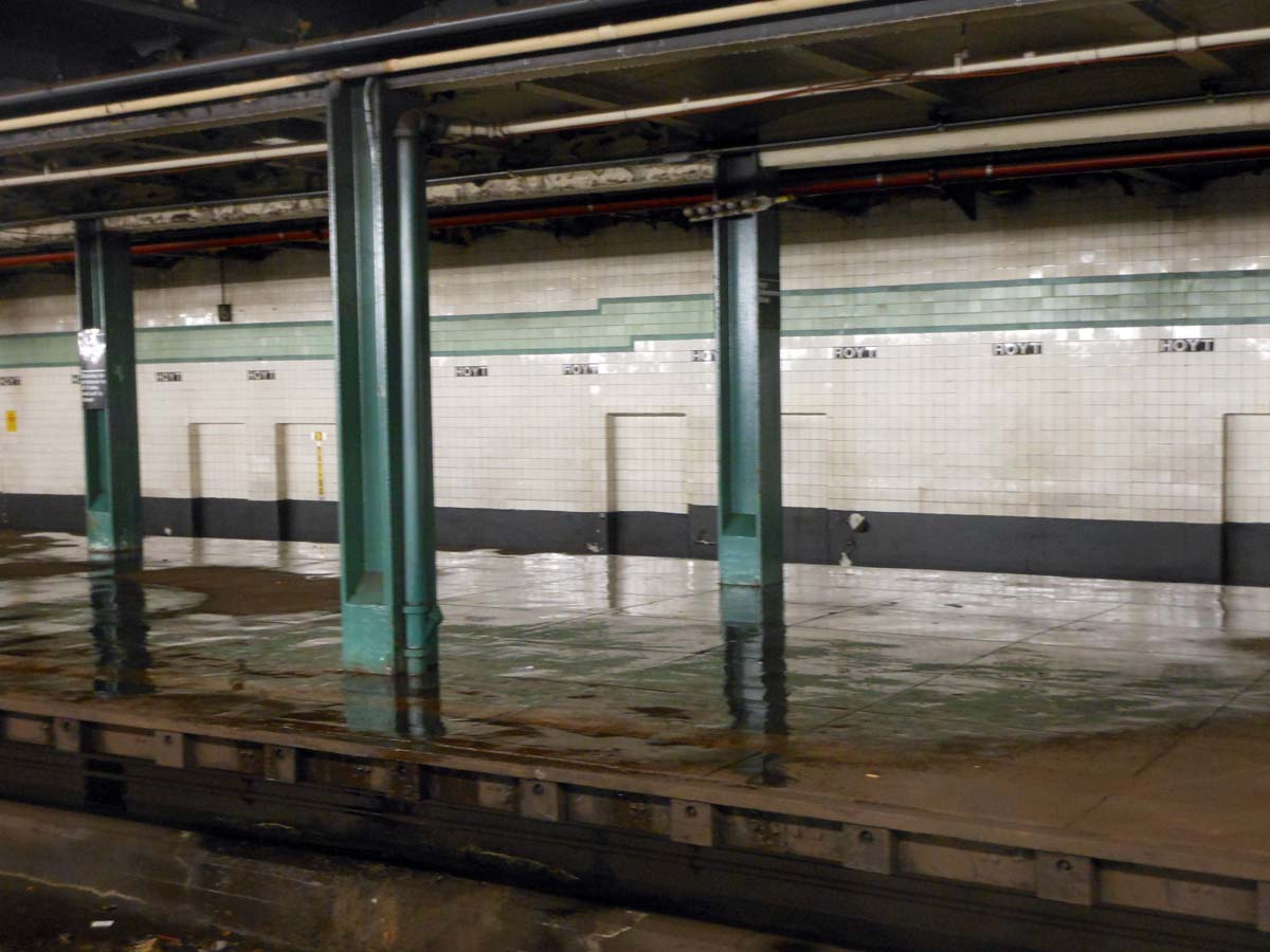 Quotidian New York (1) Staircase nonsequitors, (2) a trip to Staten