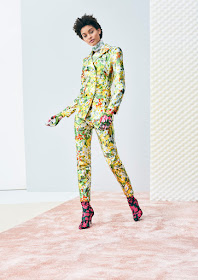 H&M Design Award 2017 - Richard Quinn -  flower printed suit