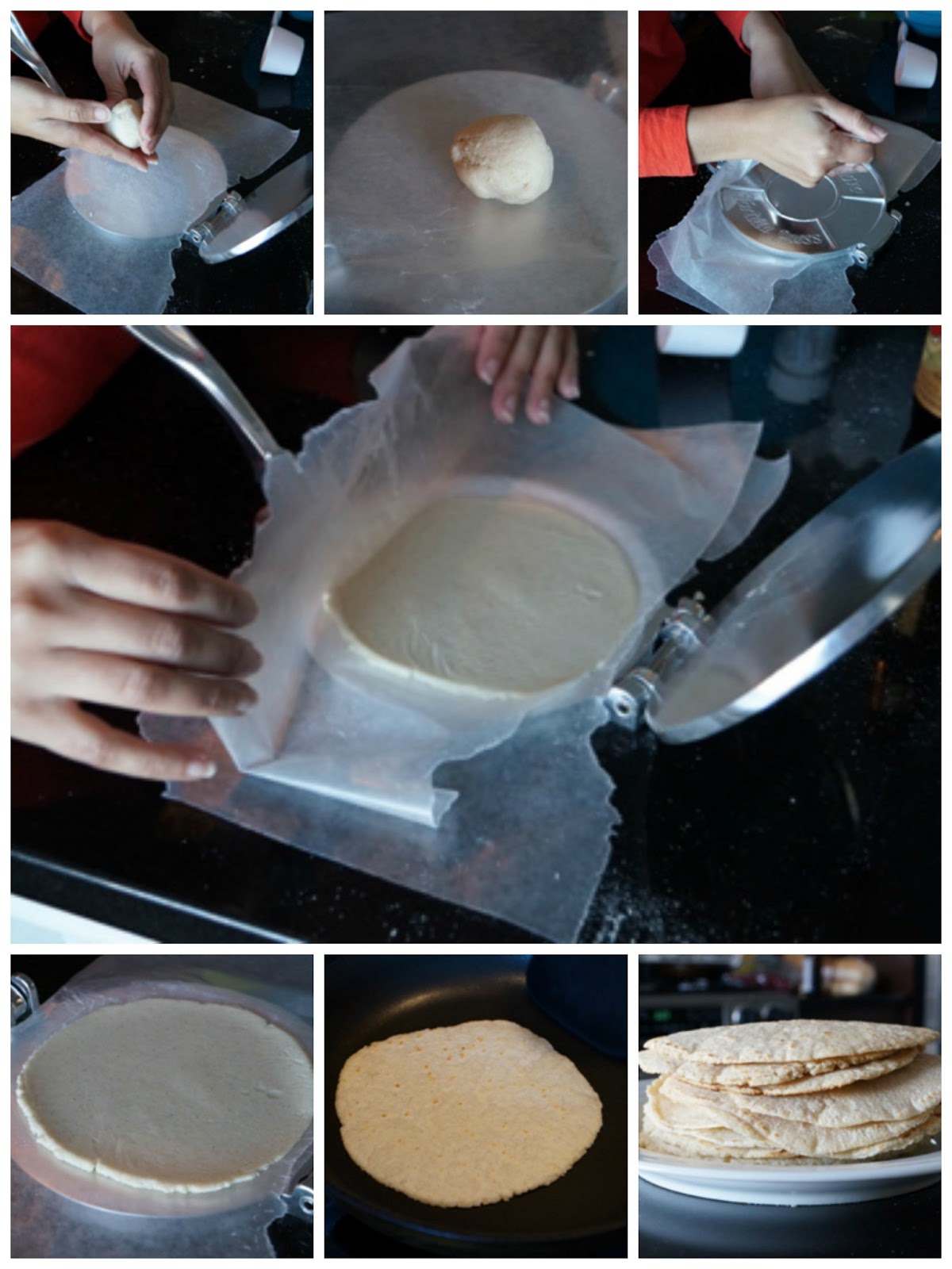 Boston Sweet Tea Party Homemade Corn Tortillas