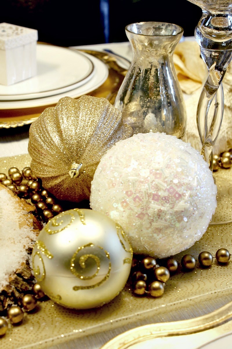 Cupcake Wishes & Birthday Dreams: {Holiday Home} Silver & Gold Rustic ...