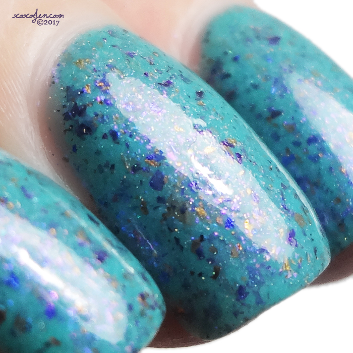 xoxoJen's swatch of Great Lakes Lacquer Hope Always Floats